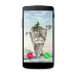 full screen caller id android application logo